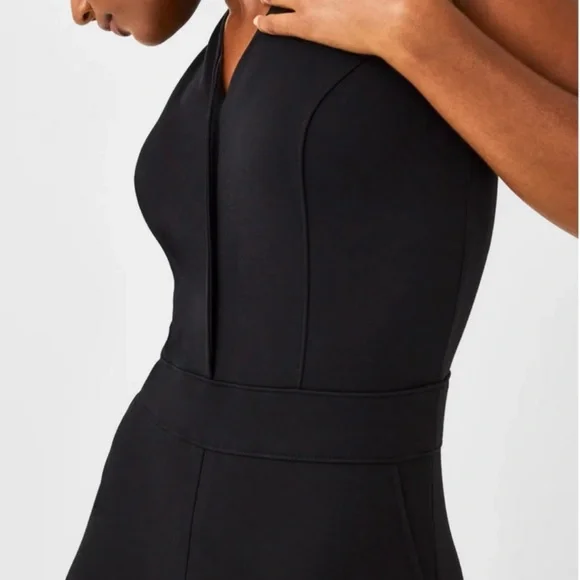 NWT SPANX The Perfect Jumpsuit, Size Medium, Classis Black Color - Picture 7 of 8